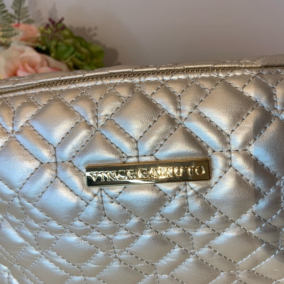 Vince Camuto Quilted Cosmetic Bag - Picture 5 of 8